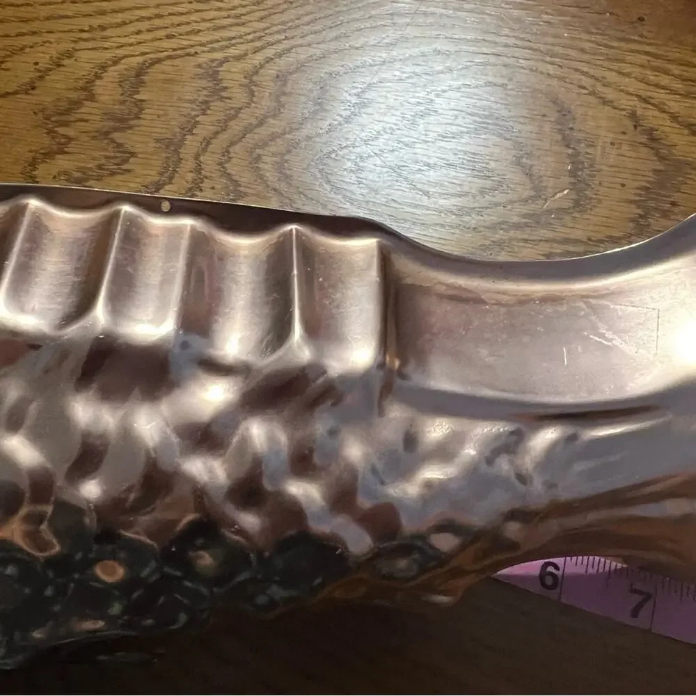 Vintage Copper Fish Mold Cake Pan Salmon Wall Decor Cottagecore 90s Kitchen